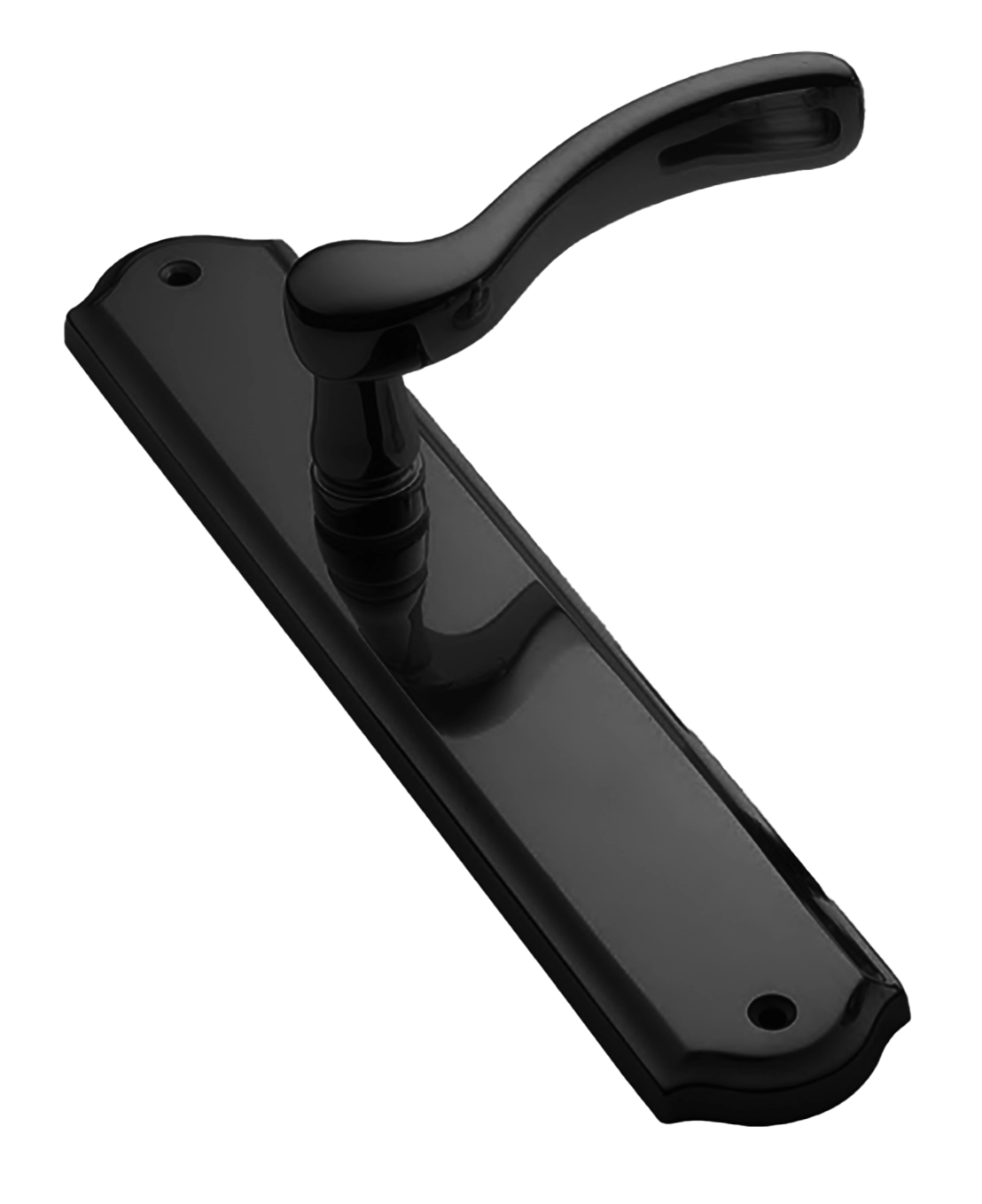 Ручка на планке ERICA PL NERO, цвет - черный фото купить Уральск