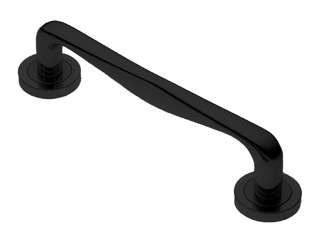 Ручка-скоба PETRA PH NERO, цвет - черный фото купить Уральск