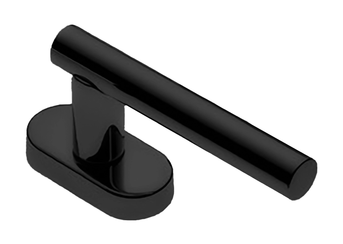 Ручка оконная CALLA W1 NERO, цвет - черный фото 1 Ручка оконная CALLA W1 NERO, цвет - черный фото купить Уральск