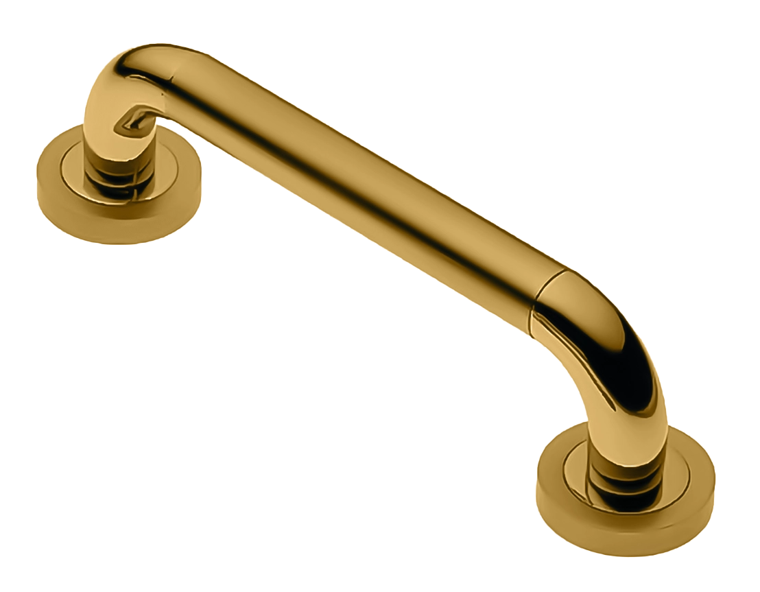 Ручка-скоба GAVANA PH OSA/OTL, цвет - матовое золото/золото фото купить Уральск