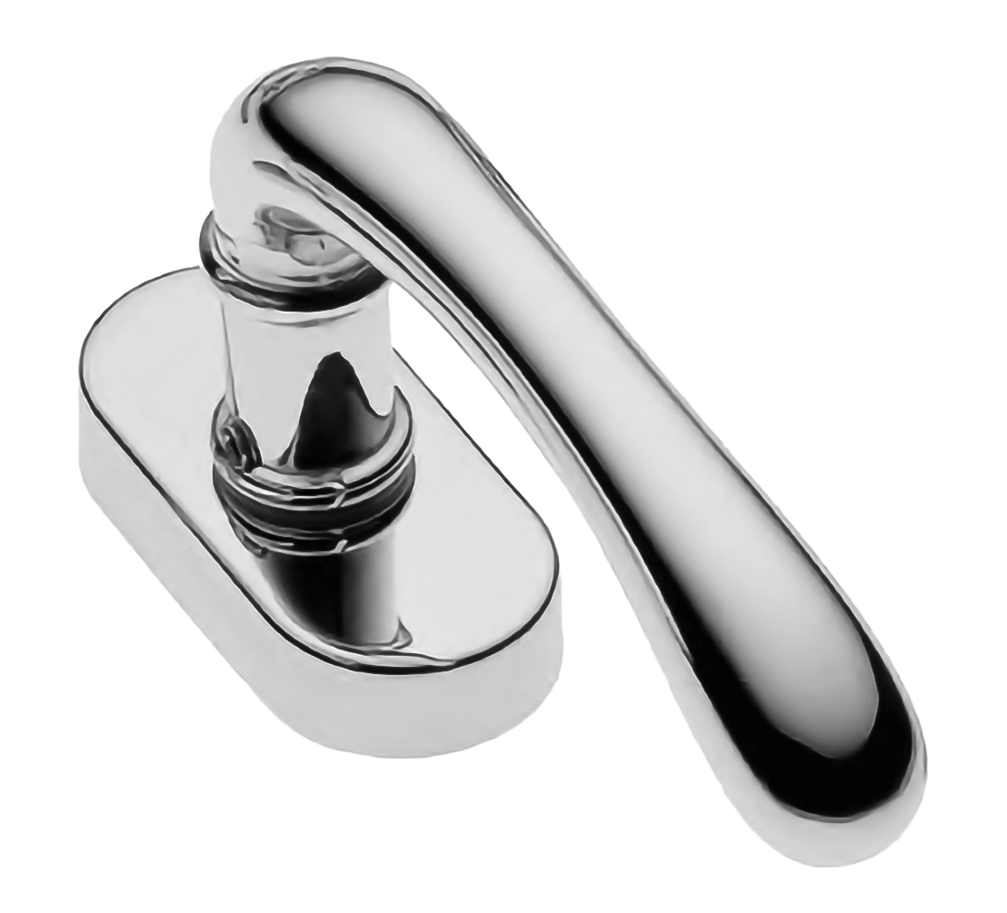 Ручка оконная RING W1 CRO, цвет - хром фото 1 Ручка оконная RING W1 CRO, цвет - хром фото купить Уральск