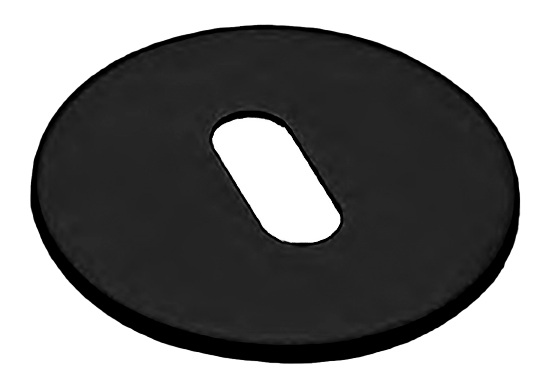 Накладка на ключевой цилиндр LUX-FK-R1 NERO на круглой розетке под ключ буратино для ручек VOSTOK и SOYUZ-APOLLO, цвет - черный фото 1 Накладка на ключевой цилиндр LUX-FK-R1 NERO на круглой розетке под ключ буратино для ручек VOSTOK и SOYUZ-APOLLO, цвет - черный фото купить Уральск