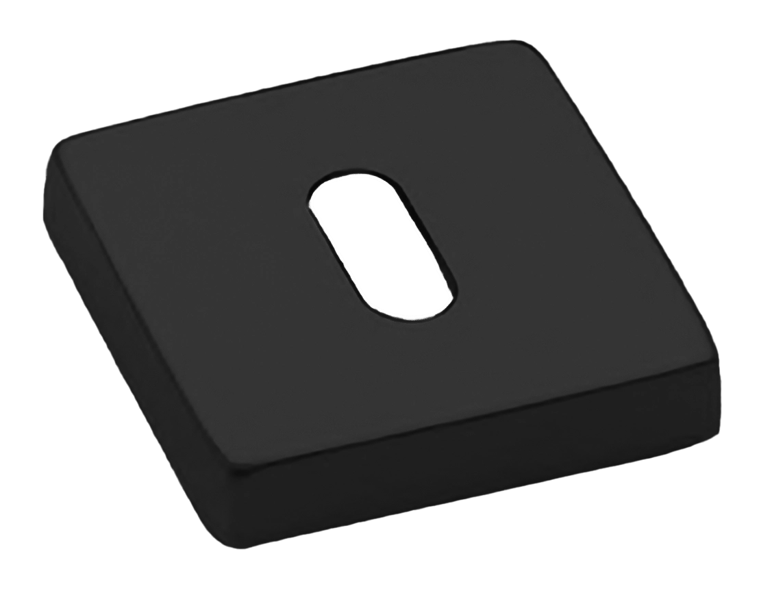 Накладка на ключевой цилиндр LUX-FK-S4-E NERO на квадратной розетке под ключ буратино, цвет - черный фото 1 Накладка на ключевой цилиндр LUX-FK-S4-E NERO на квадратной розетке под ключ буратино, цвет - черный фото купить Уральск