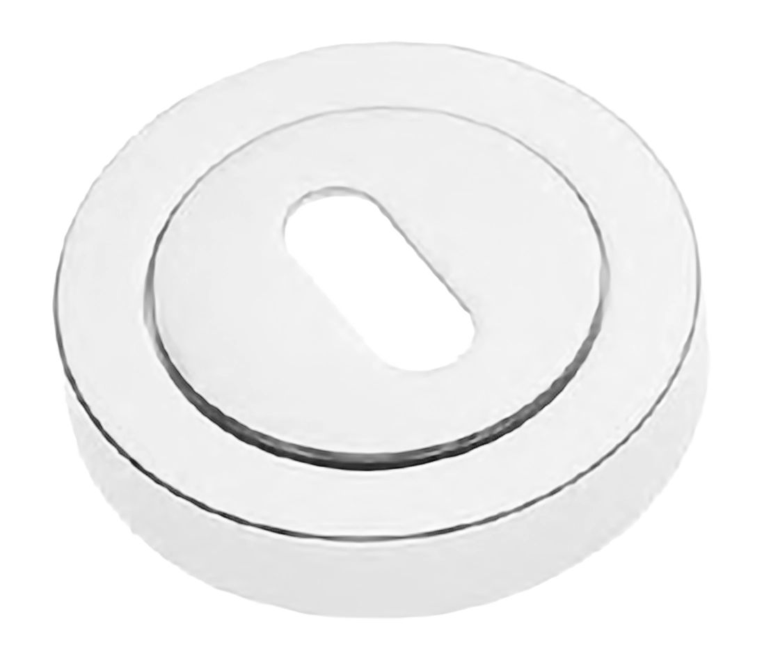 Накладка на ключевой цилиндр LUX-FK-R2 BIA на круглой розетке под ключ буратино, цвет - белый фото 1 Накладка на ключевой цилиндр LUX-FK-R2 BIA на круглой розетке под ключ буратино, цвет - белый фото купить Уральск