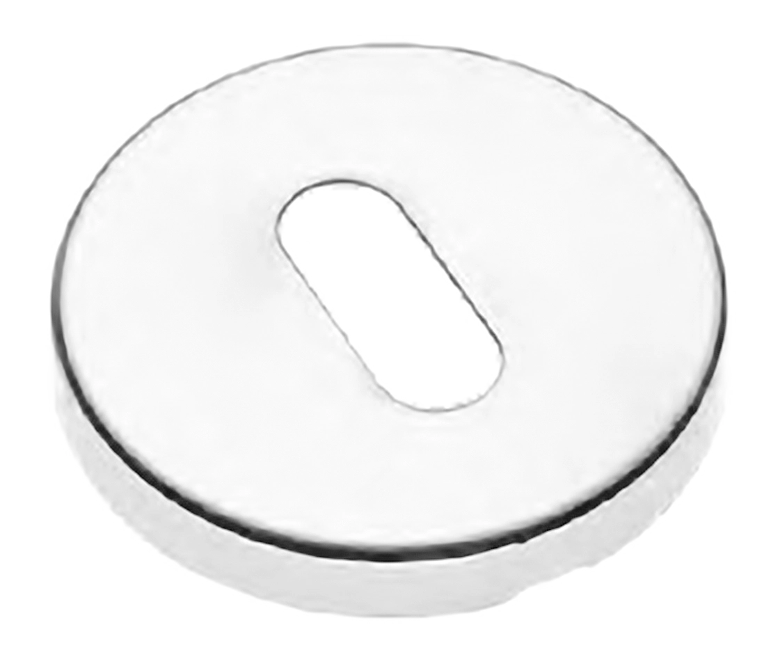 Накладка на ключевой цилиндр LUX-FK-R3 BIA на круглой розетке под ключ буратино, цвет - белый фото 1 Накладка на ключевой цилиндр LUX-FK-R3 BIA на круглой розетке под ключ буратино, цвет - белый фото купить Уральск