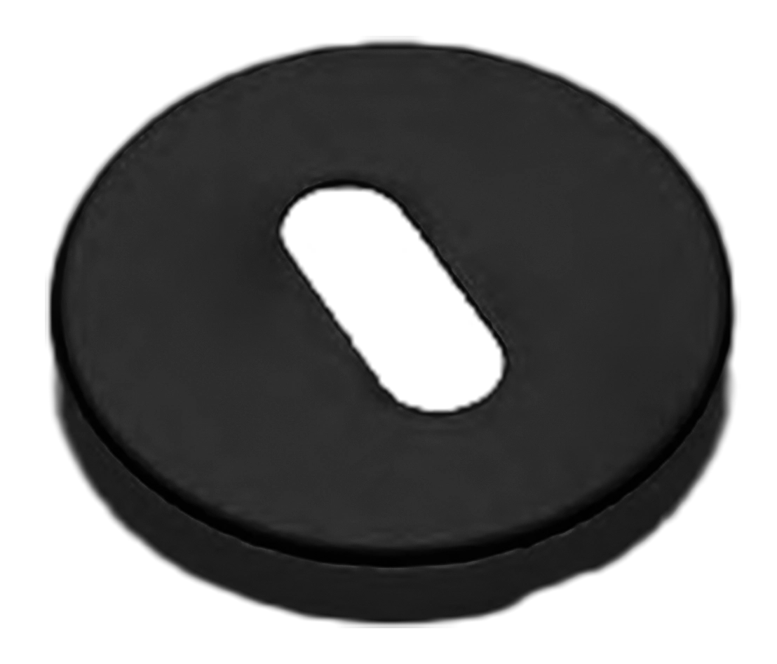 Накладка на ключевой цилиндр LUX-FK-R3 NERO на круглой розетке под ключ буратино, цвет - черный фото 1 Накладка на ключевой цилиндр LUX-FK-R3 NERO на круглой розетке под ключ буратино, цвет - черный фото купить Уральск