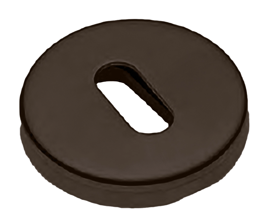 Накладка на ключевой цилиндр LUX-FK-R3-E ANT на круглой розетке под ключ буратино, цвет - антрацит фото 1 Накладка на ключевой цилиндр LUX-FK-R3-E ANT на круглой розетке под ключ буратино, цвет - антрацит фото купить Уральск