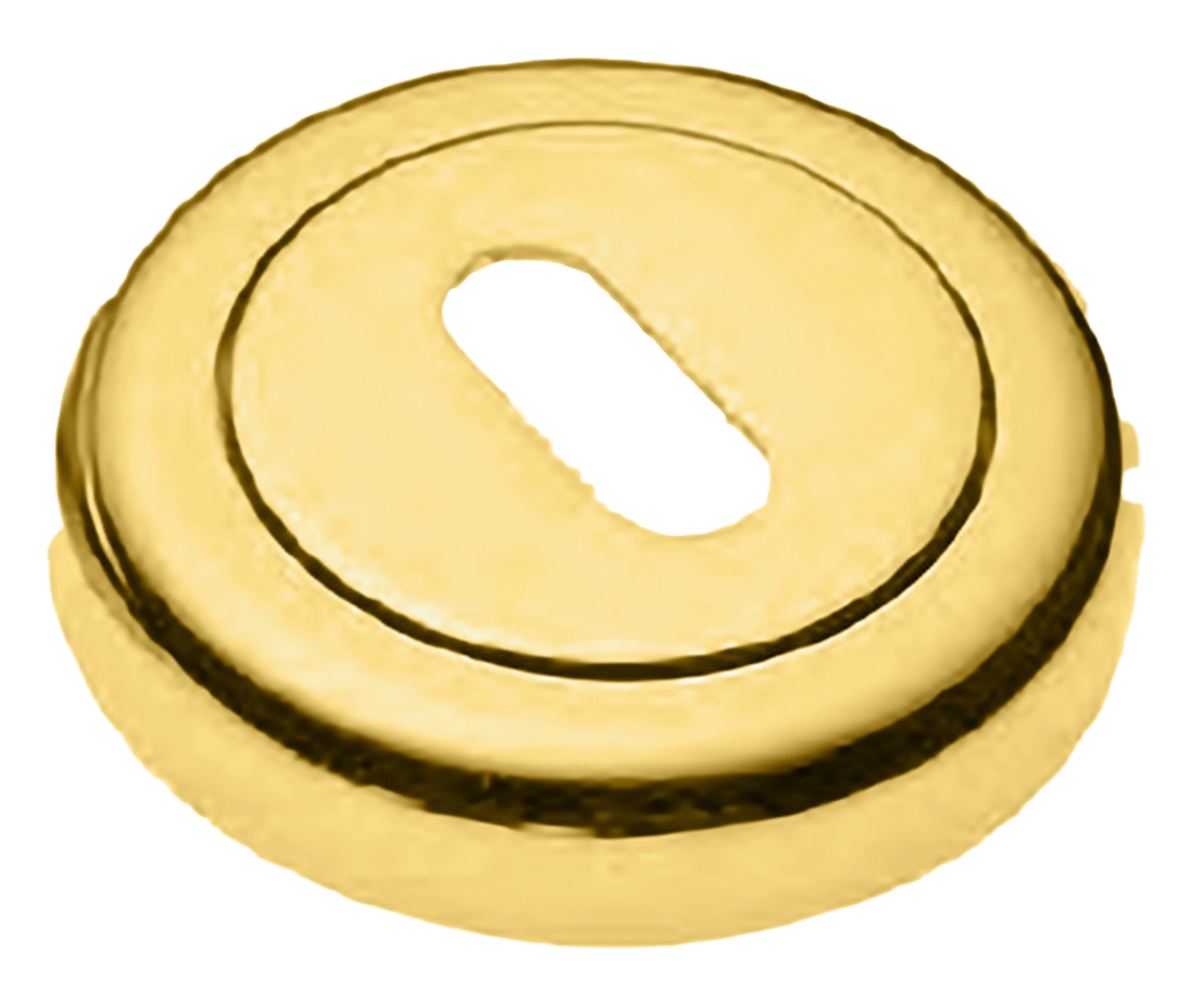 Накладка на ключевой цилиндр LUX-FK-R4 OTL на круглой розетке под ключ буратино, цвет - золото фото 1 Накладка на ключевой цилиндр LUX-FK-R4 OTL на круглой розетке под ключ буратино, цвет - золото фото купить Уральск