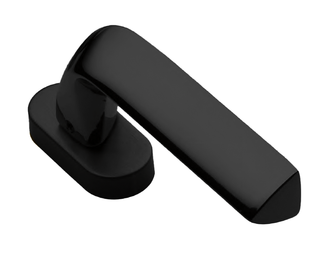 Ручка оконная MATRIX W1 NERO, цвет - черный фото купить Уральск