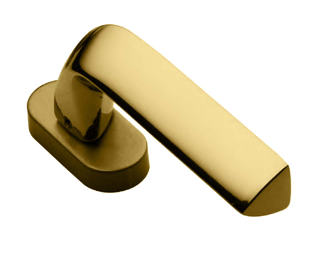 Ручка оконная MATRIX W1 OTL, цвет - золото фото купить Уральск