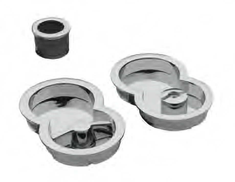 Комплект ручек INFINITY ART.85/A CRO с заверткой для раздвижной двери с торцевой ручкой, цвет - хром фото купить Уральск