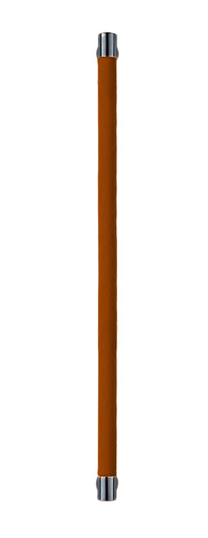 Ручка-скоба HIDE LEATHER PH/A NERO/CUOIO, цвет - черный/светло-коричневый фото 1 Ручка-скоба HIDE LEATHER PH/A NERO/CUOIO, цвет - черный/светло-коричневый фото купить Уральск