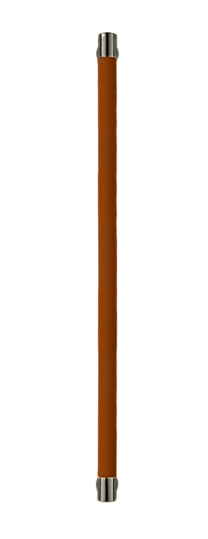 Ручка-скоба HIDE LEATHER PH/A ANT/CUOIO, цвет - антрацит/светло-коричневый фото 1 Ручка-скоба HIDE LEATHER PH/A ANT/CUOIO, цвет - антрацит/светло-коричневый фото купить Уральск