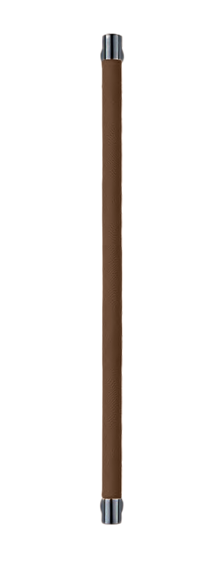 Ручка-скоба HIDE LEATHER PH/B NERO/TESTA DI MORO, цвет - черный/темно-коричневый фото 1 Ручка-скоба HIDE LEATHER PH/B NERO/TESTA DI MORO, цвет - черный/темно-коричневый фото купить Уральск