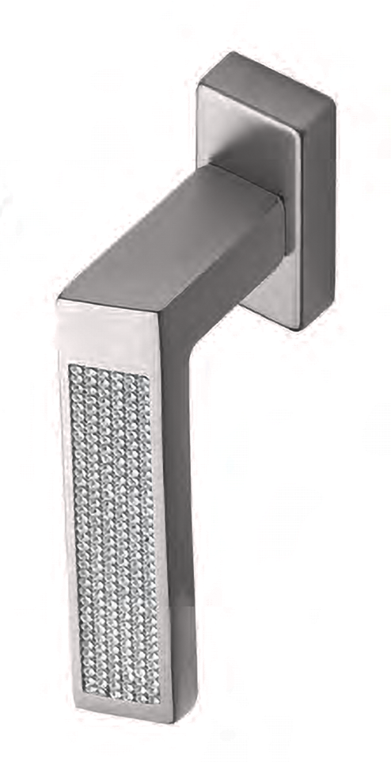 Ручка оконная DOLCE VITA W1 NIN с 4-х позицион. механизмом, цвет черный никель фото купить в Уральске