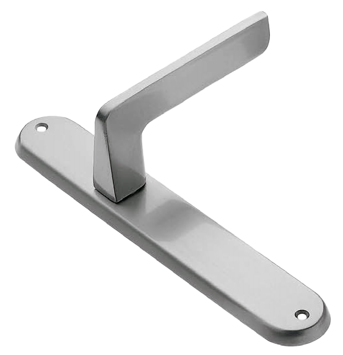 Ручка дверная на планке ROCK PL CSA, цвет матовый хром, латунь фото купить в Уральске