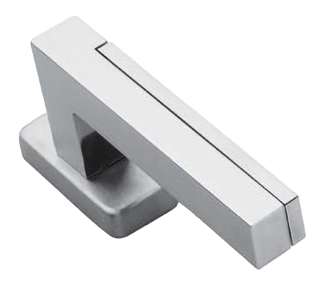 Ручка оконная ISLAND W1 CRO на прямоугольной розетке, цвет хром, латунь фото купить в Уральске