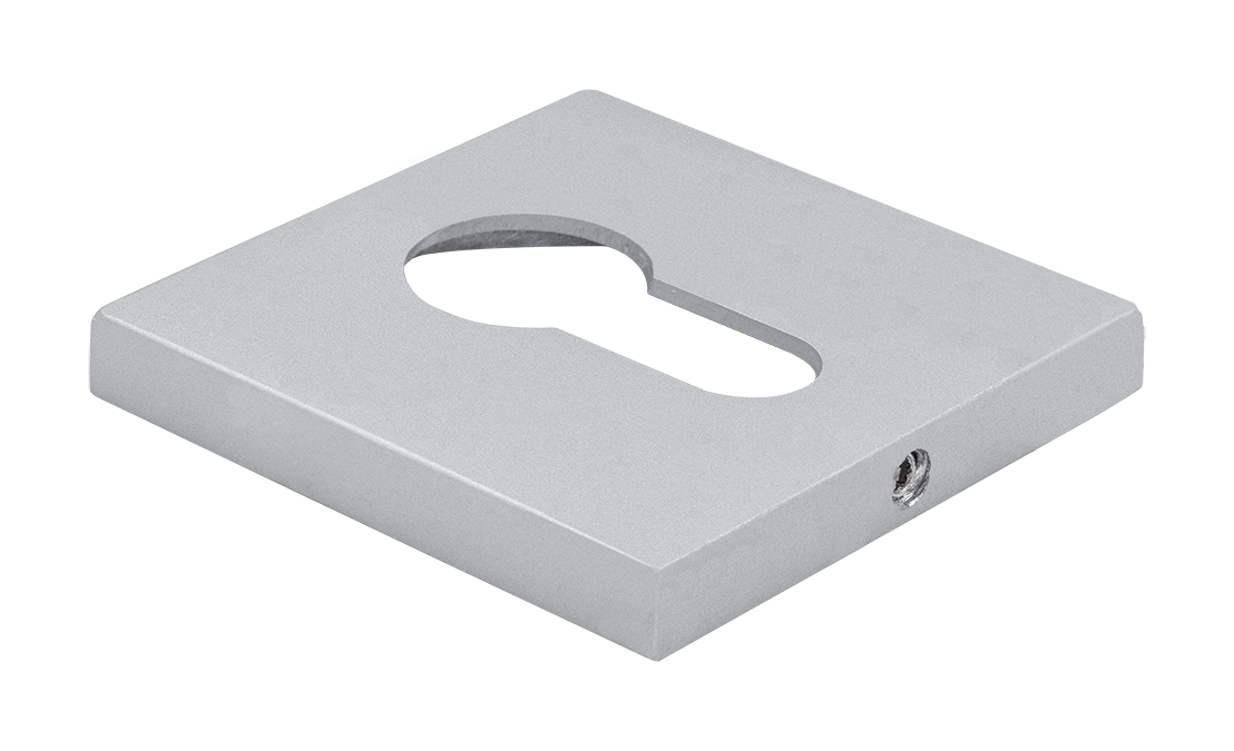 Накладка на замок MH-KH-S6 ASC под евроцилиндр, цвет анодированный матовый хром фото купить Уральск