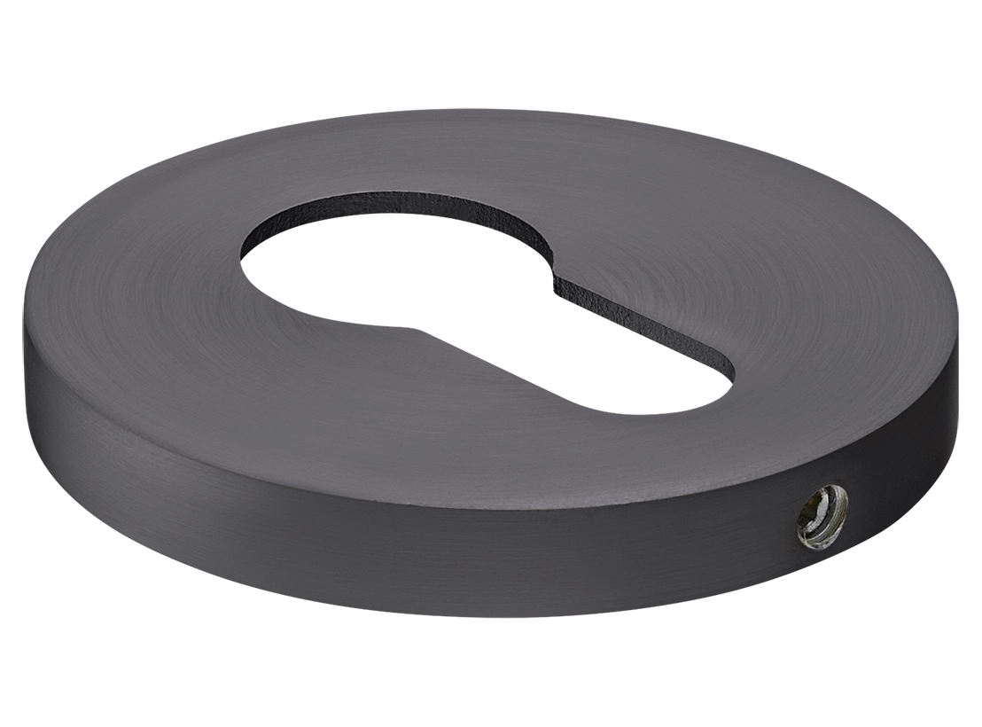 Накладка на замок MH-KH-R6 GR на круглой розетке, цвет матовый графит фото купить Уральск