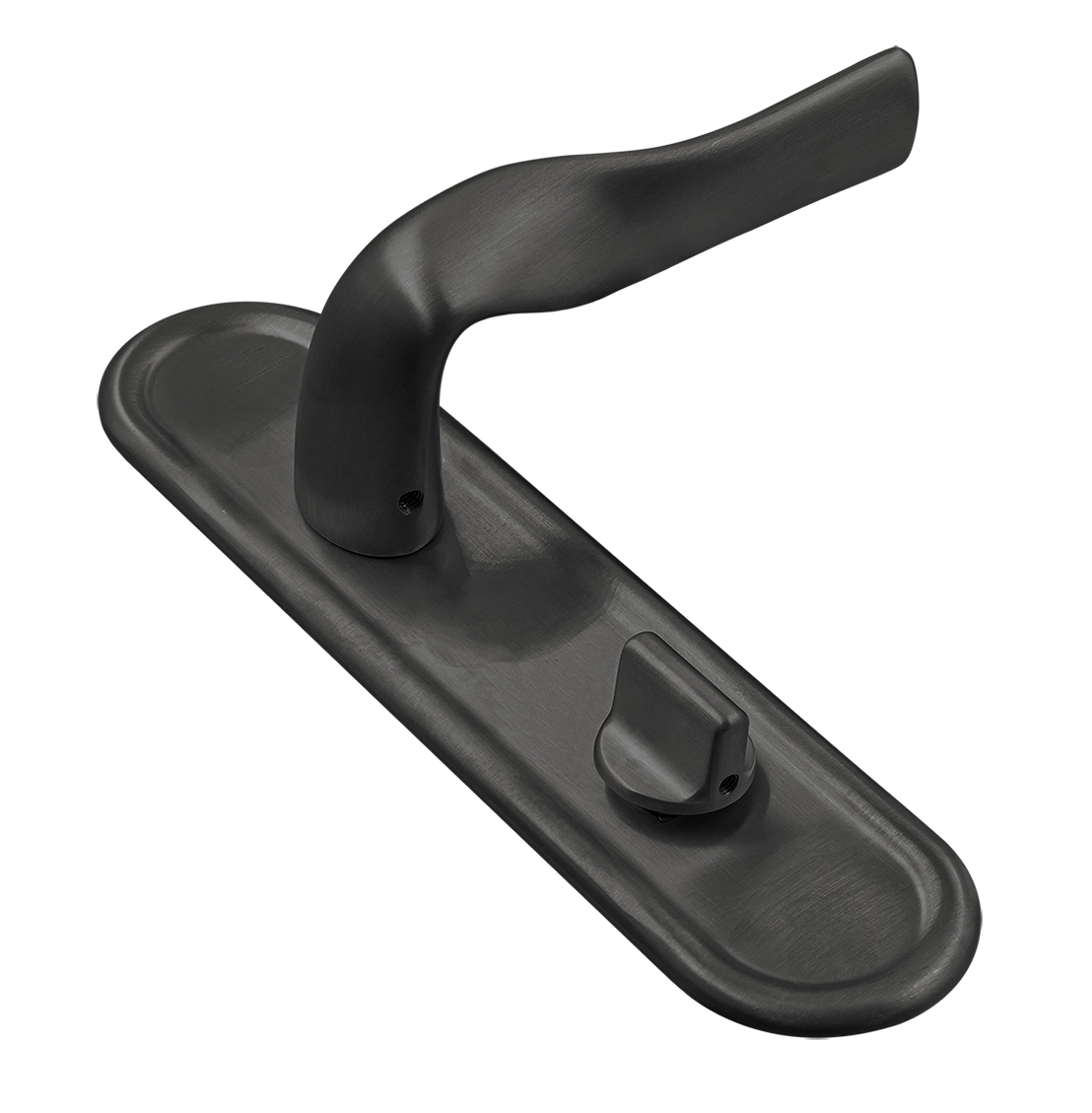 Ручка дверная LVB PLR WC SST на планке под сантехническую завертку, цвет Летняя гроза/Summer Storm фото купить Уральск