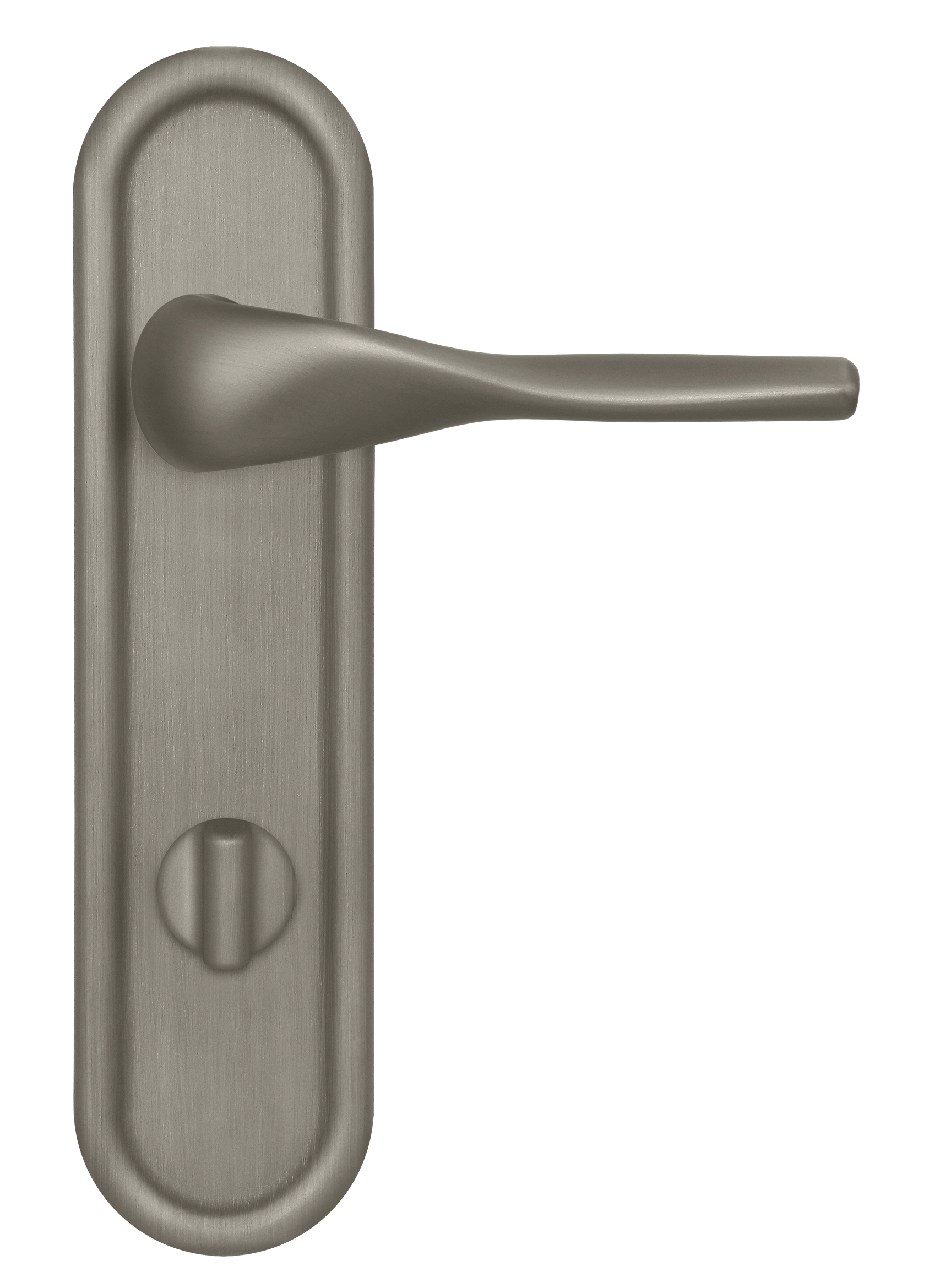 Ручка дверная LVB PLR WC SMI на планке под сантехническую завертку, цвет Весенняя дымка/Spring Mist фото купить в Уральске