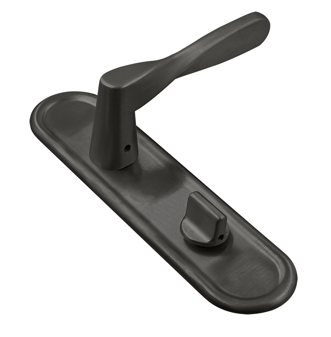 Ручка дверная THE OLYMPICS PLR WC SST на планке под сантехническую завертку, цвет Летняя гроза/Summer Storm фото купить Уральск