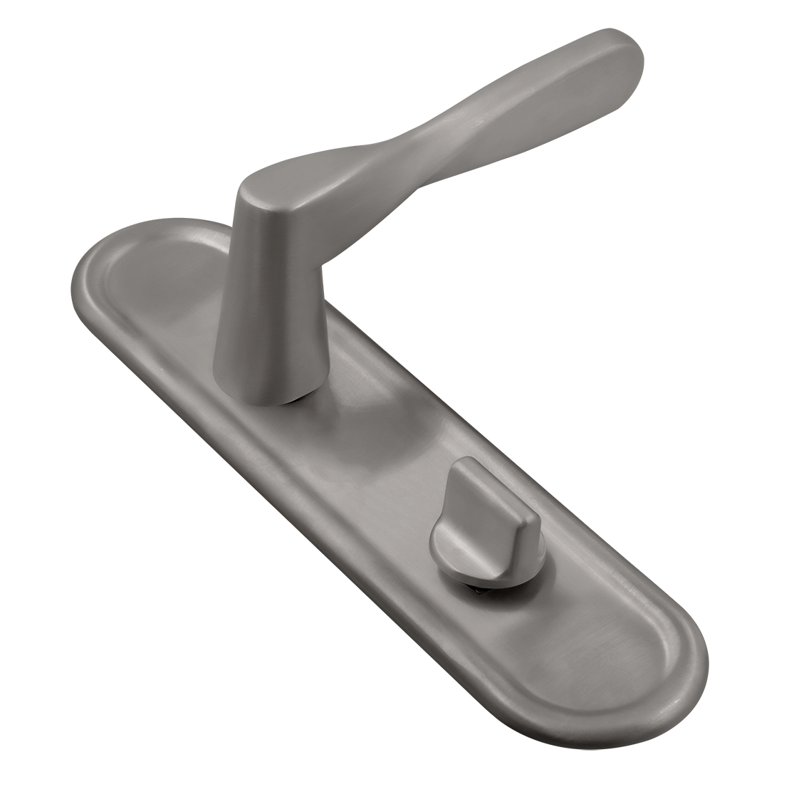 Ручка дверная THE OLYMPICS PLR WC WF на планке под сантехническую завертку, цвет Зимняя стужа/Winter Frost фото купить Уральск