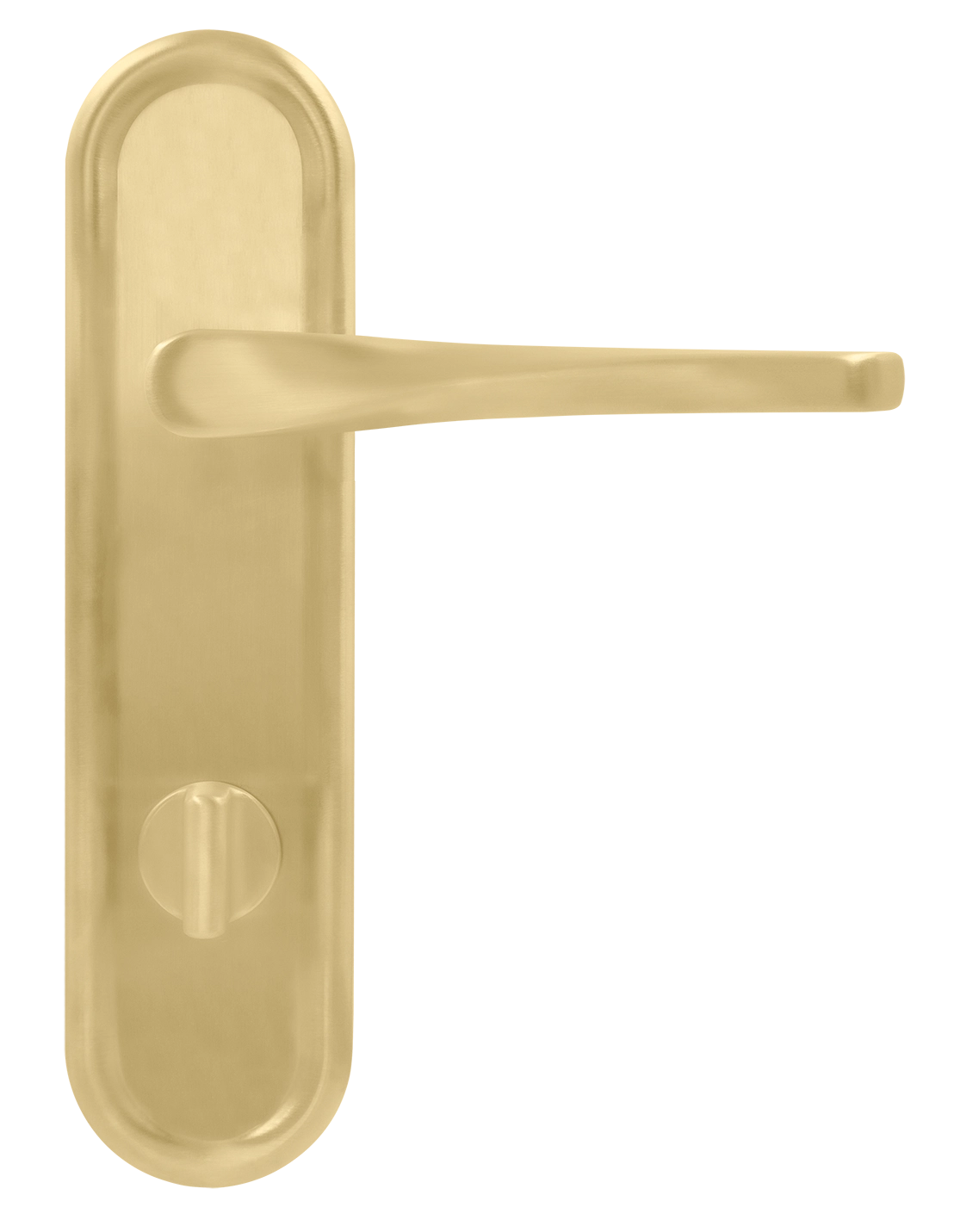 Ручка дверная THE OLYMPICS PLR WC AH на планке под сантехническую завертку, цвет Осенний мёд/Autumn Honey фото купить в Уральске