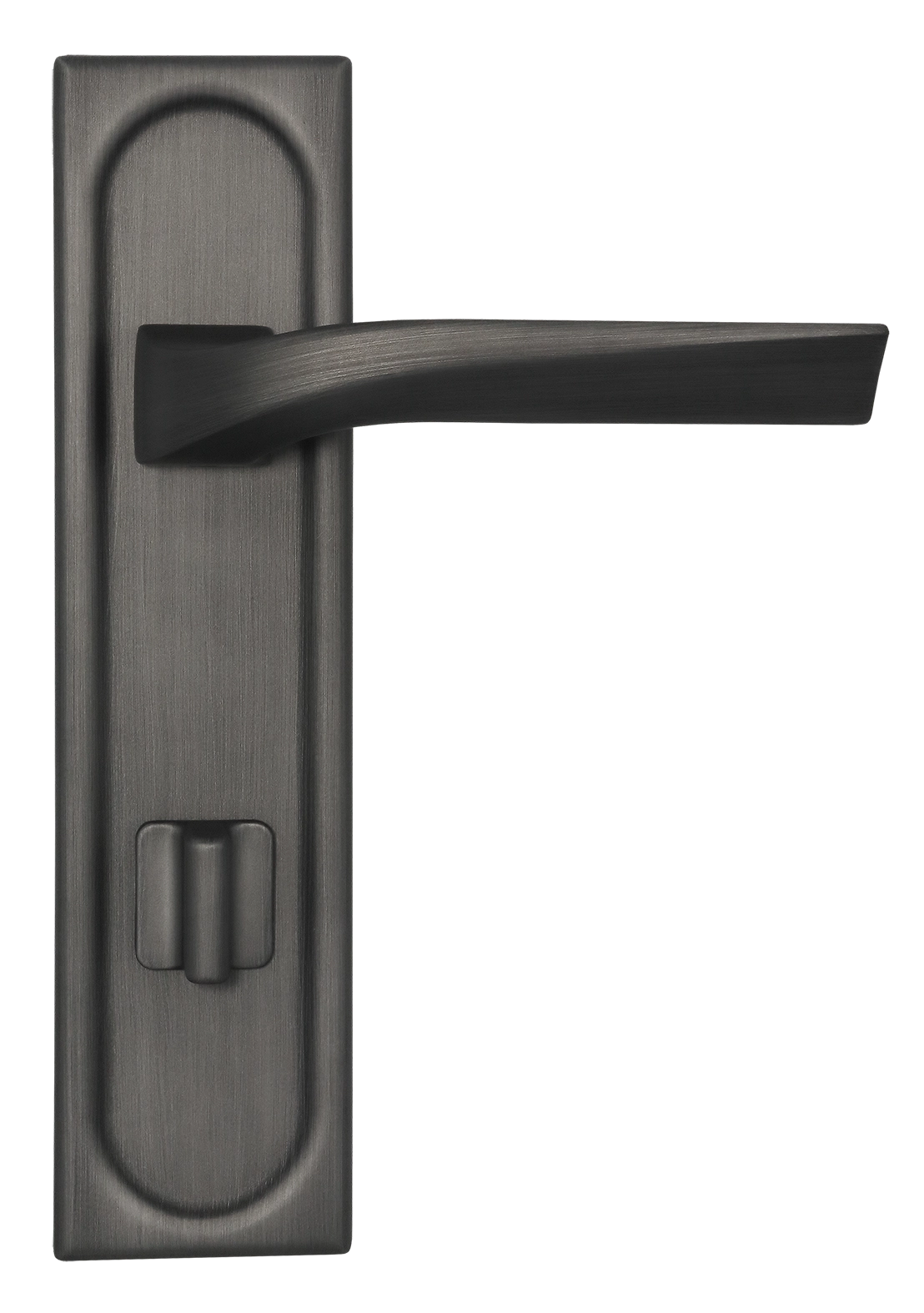 Ручка дверная WD CONCERT HALL PLS WC SST на планке под сантехническую завертку, цвет Летняя гроза/Summer Storm фото купить в Уральске