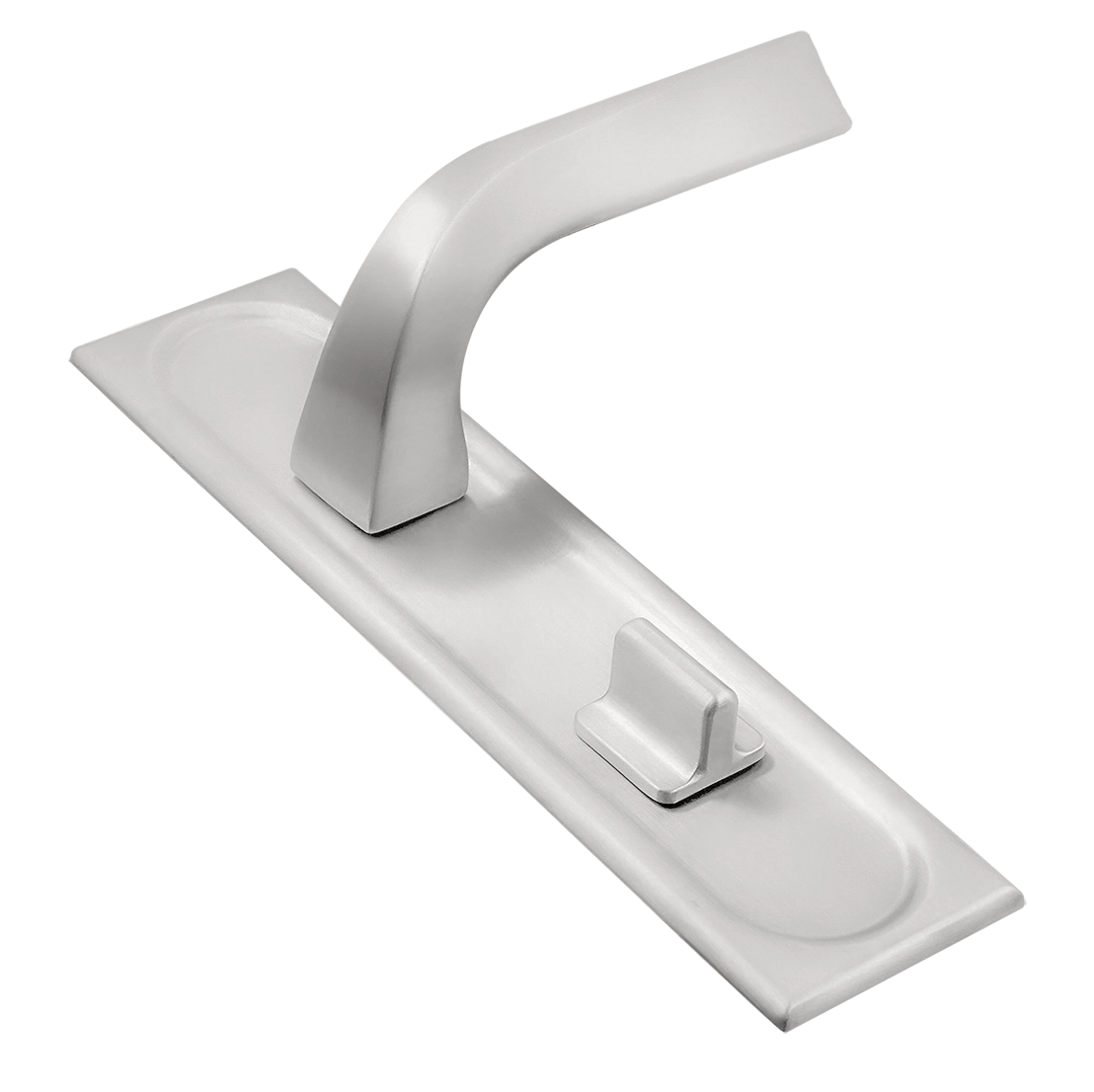 Ручка дверная WD CONCERT HALL PLS WC SSW на планке под сантехническую завертку, цвет Стокгольмский снегопад/Stockholm Snowfall фото купить Уральск