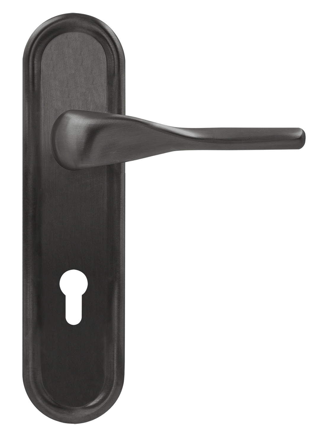 Ручка дверная LVB PLR KH SST на планке под ключевой цилиндр, цвет Летняя гроза/Summer Storm фото купить Уральск