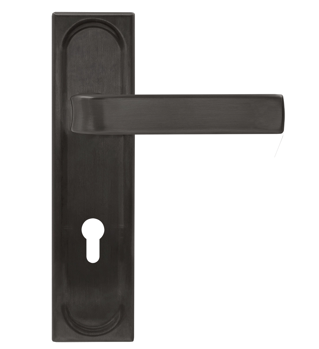 Ручка дверная THE BUS STATION PLS KH SST на планке под ключевой цилиндр, цвет Летняя гроза/Summer Storm фото купить Уральск