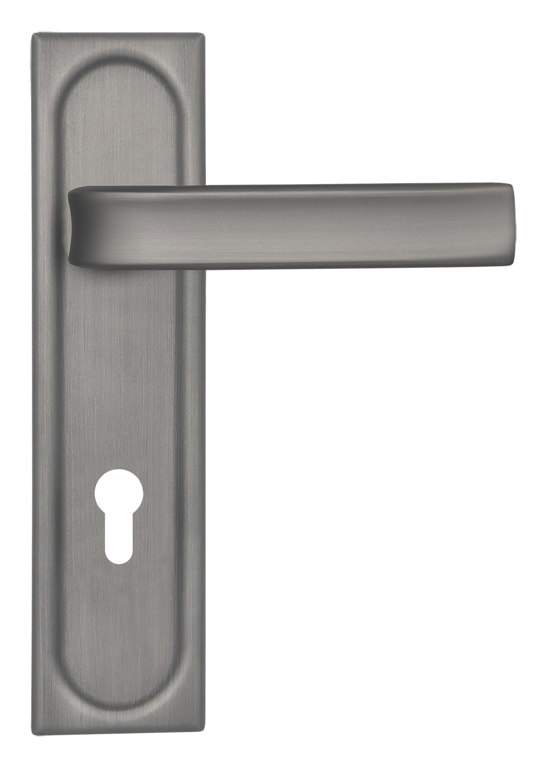 Ручка дверная THE BUS STATION PLS KH WF на планке под ключевой цилиндр, цвет Зимняя стужа/Winter Frost фото купить Уральск