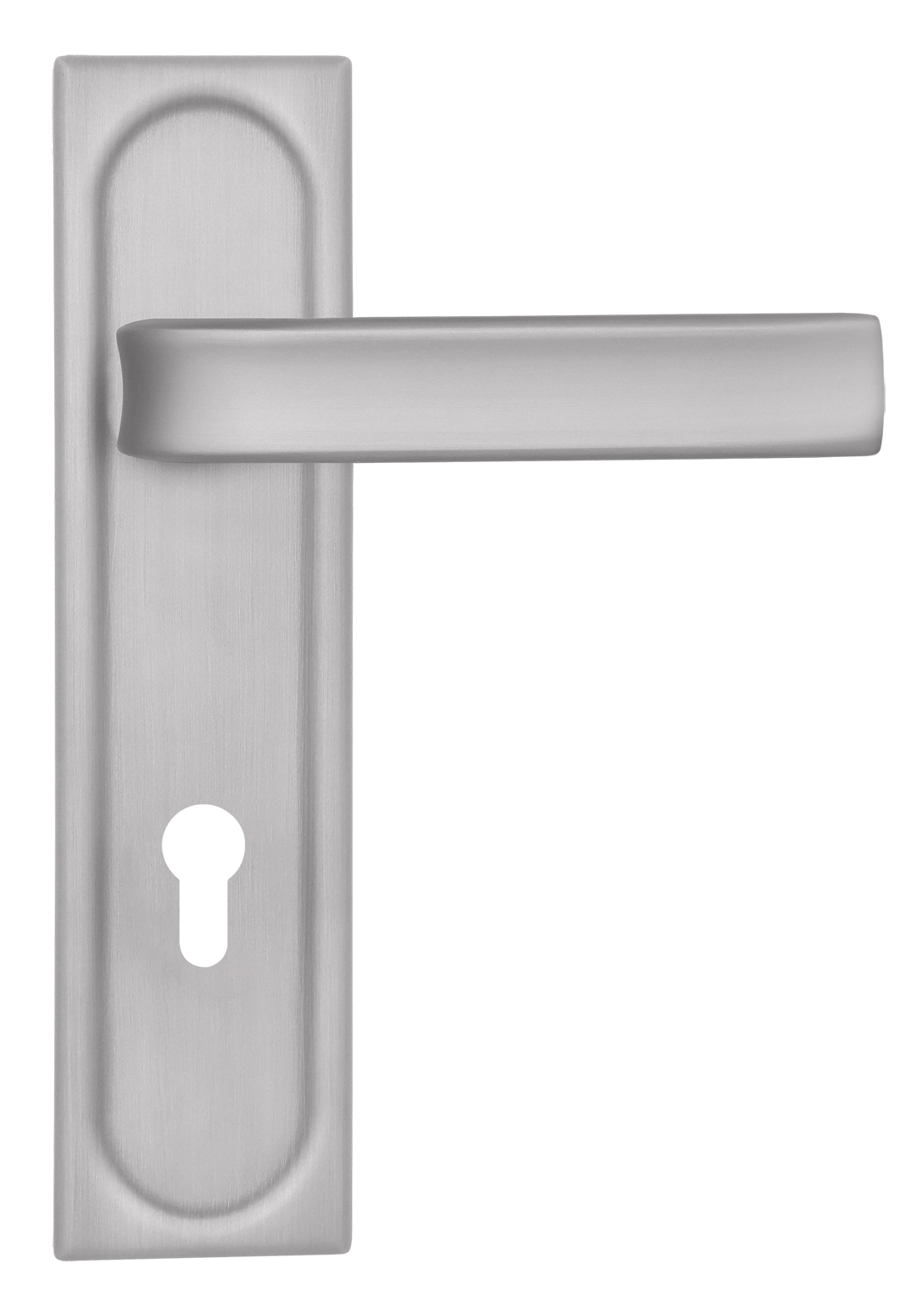 Ручка дверная THE BUS STATION PLS KH SSW на планке под ключевой цилиндр, цвет Стокгольмский снегопад/Stockholm Snowfall фото купить Уральск