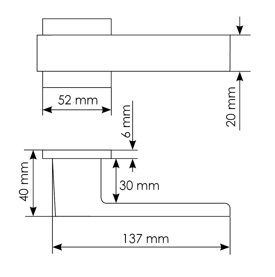 Комплект дверных ручек MH-56-S6 BL + завертка сантехническая MH-WC-S6 BL + защёлка бесшумная M1895 BL + петли врезные универсальные MSN 100X70X2.5-4BB BL (2шт), цвет черный фото купить в Уральске