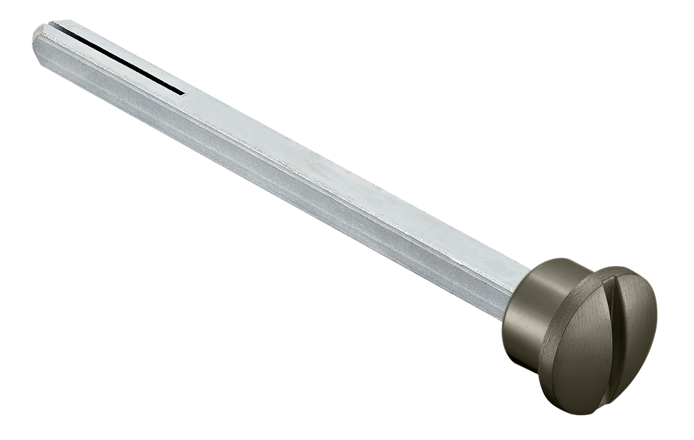 Четырехгранник LUX-SPINDLE-WC 110 ANT 110мм с кнопкой, цвет антрацит фото 1 Четырехгранник LUX-SPINDLE-WC 110 ANT 110мм с кнопкой, цвет антрацит фото купить Уральск