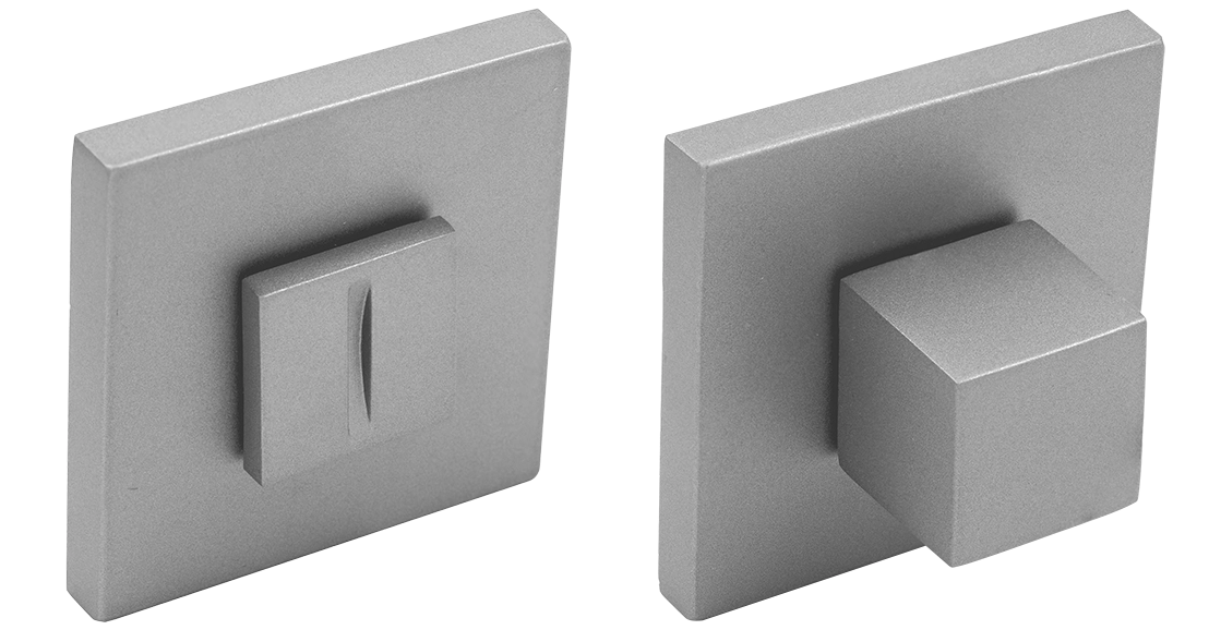 Завертка сантехническая MH-WC-S6 ASC на квадратной розетке цвет анодированный матовый хром, ЦАМ фото купить Уральск