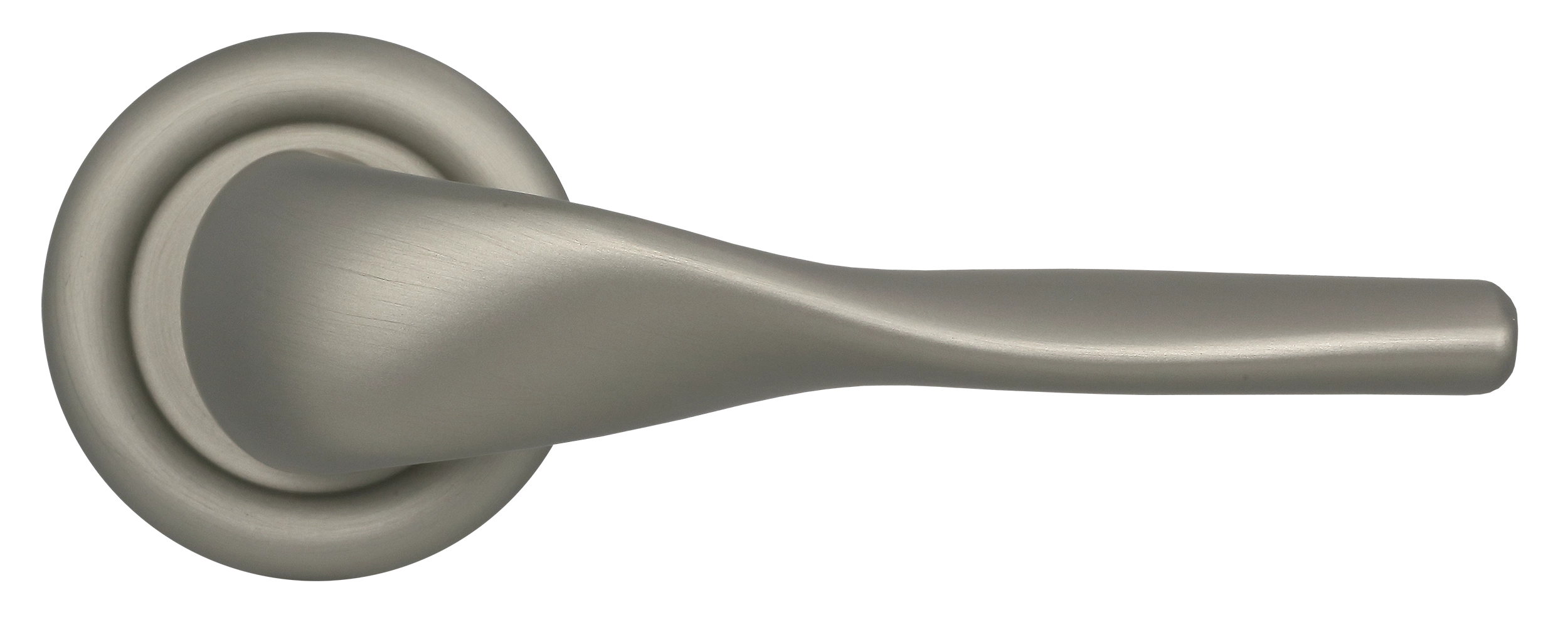 Ручка дверная LVB R7 SMI на круглой розетке, цвет Весенняя дымка/Spring Mist фото купить в Уральске