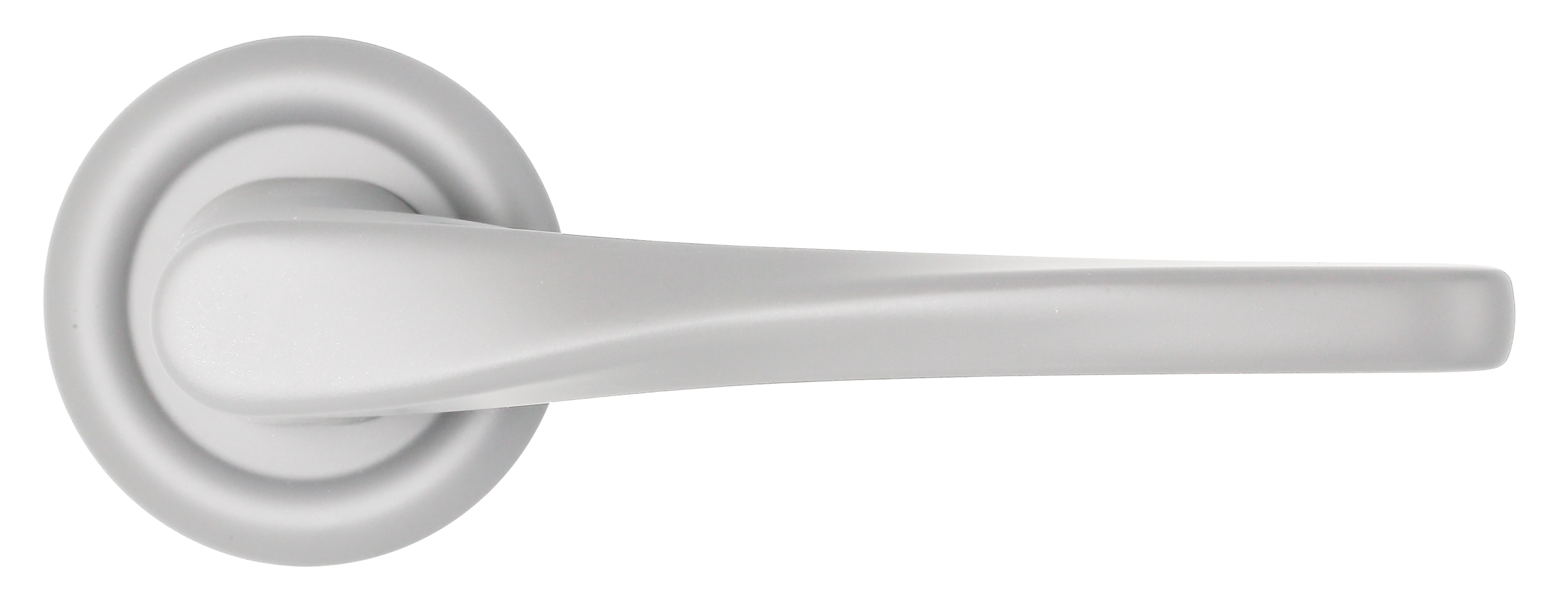 Ручка дверная THE OLYMPICS R7 SSW на круглой розетке, цвет Стокгольмский снегопад/Stockholm Snowfall фото купить в Уральске