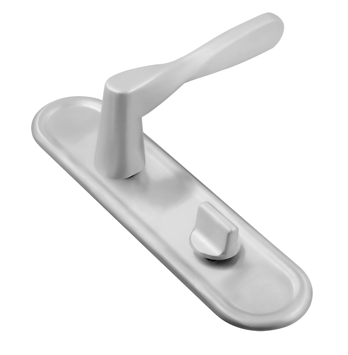 Ручка дверная THE OLYMPICS PLR SSW на планке, цвет Стокгольмский снегопад/Stockholm Snowfall фото купить Уральск