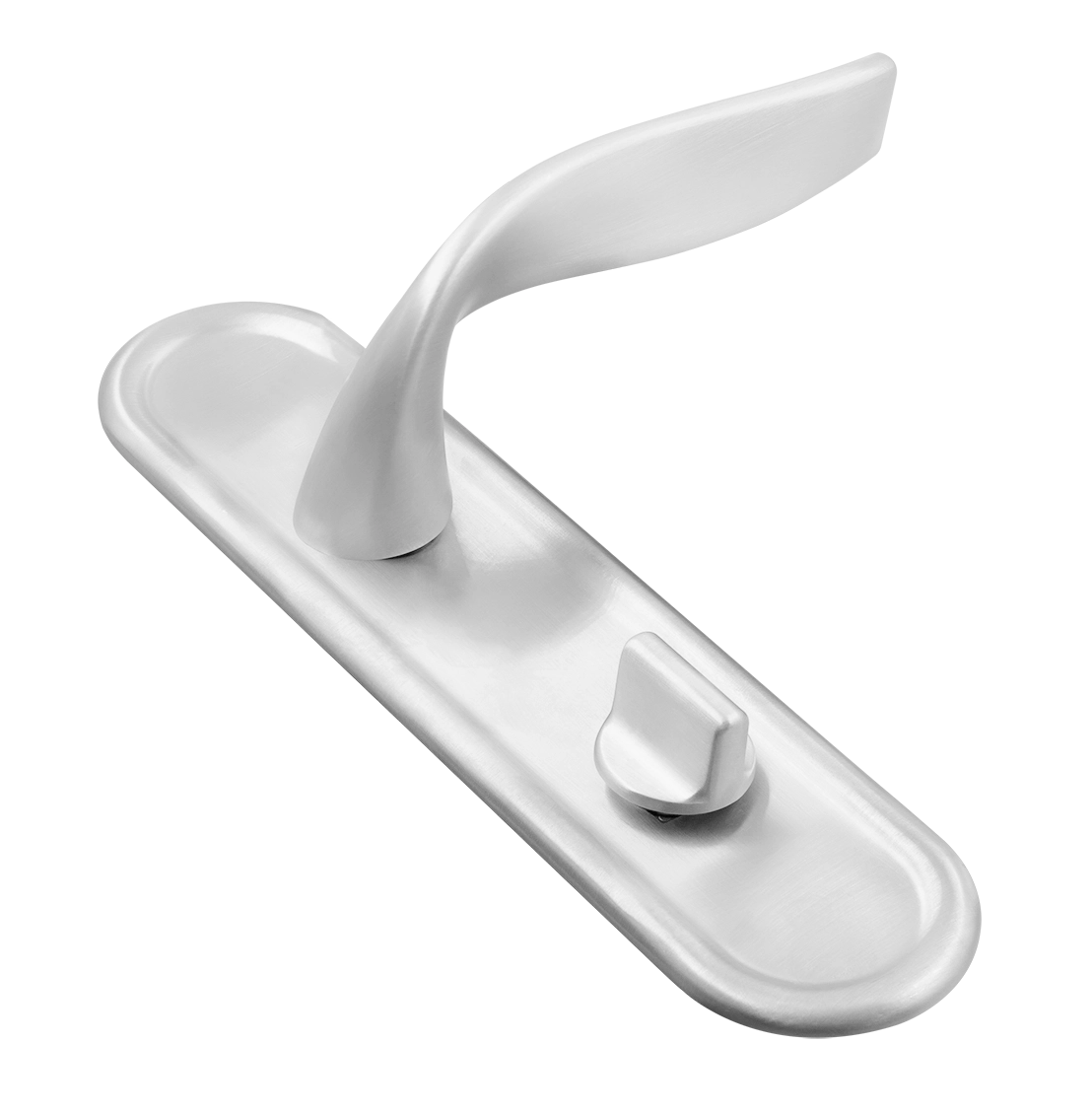 Ручка дверная SKYSCRAPER PLR SSW на планке, цвет Стокгольмский снегопад/Stockholm Snowfall фото купить Уральск