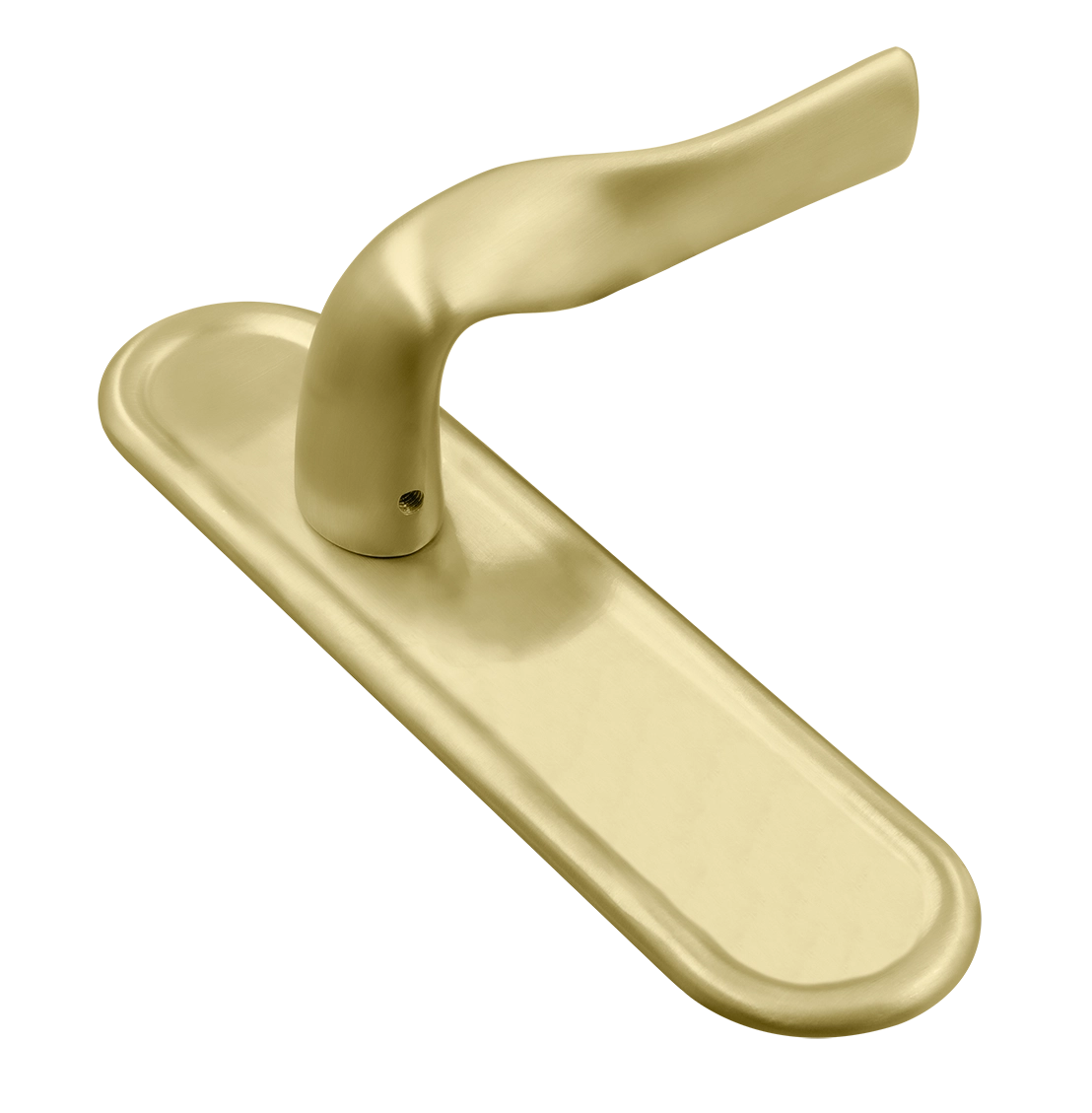 Ручка дверная LVB PLR AH на планке, цвет Осенний мёд/Autumn Honey фото купить Уральск