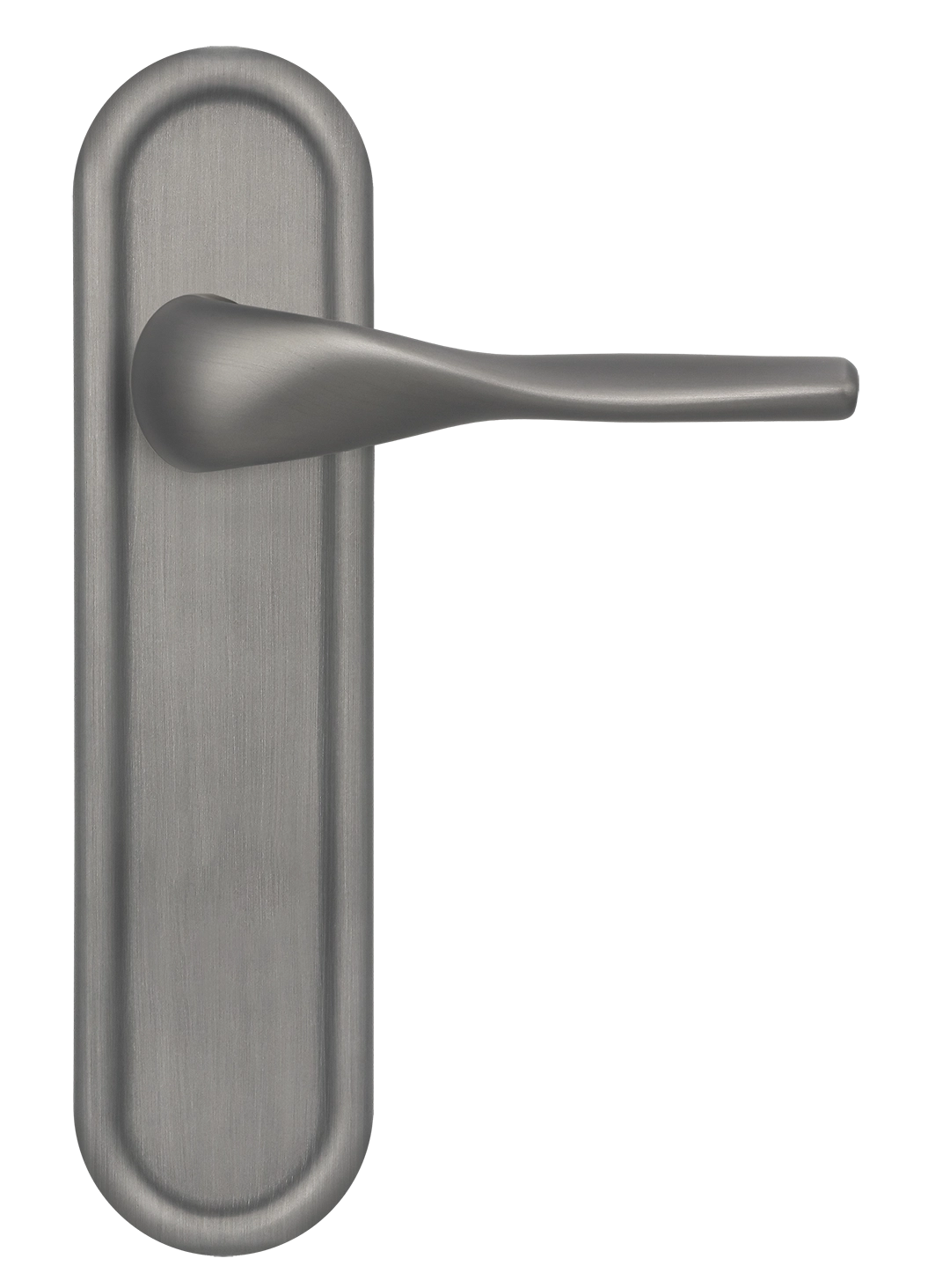 Ручка дверная LVB PLR WF на планке, цвет Зимняя стужа/Winter Frost фото купить в Уральске