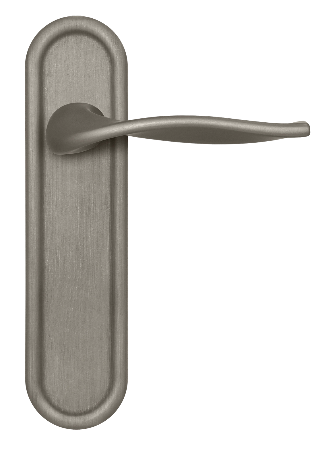 Ручка дверная SKYSCRAPER PLR SMI на планке, цвет Весенняя дымка/Spring Mist фото купить в Уральске