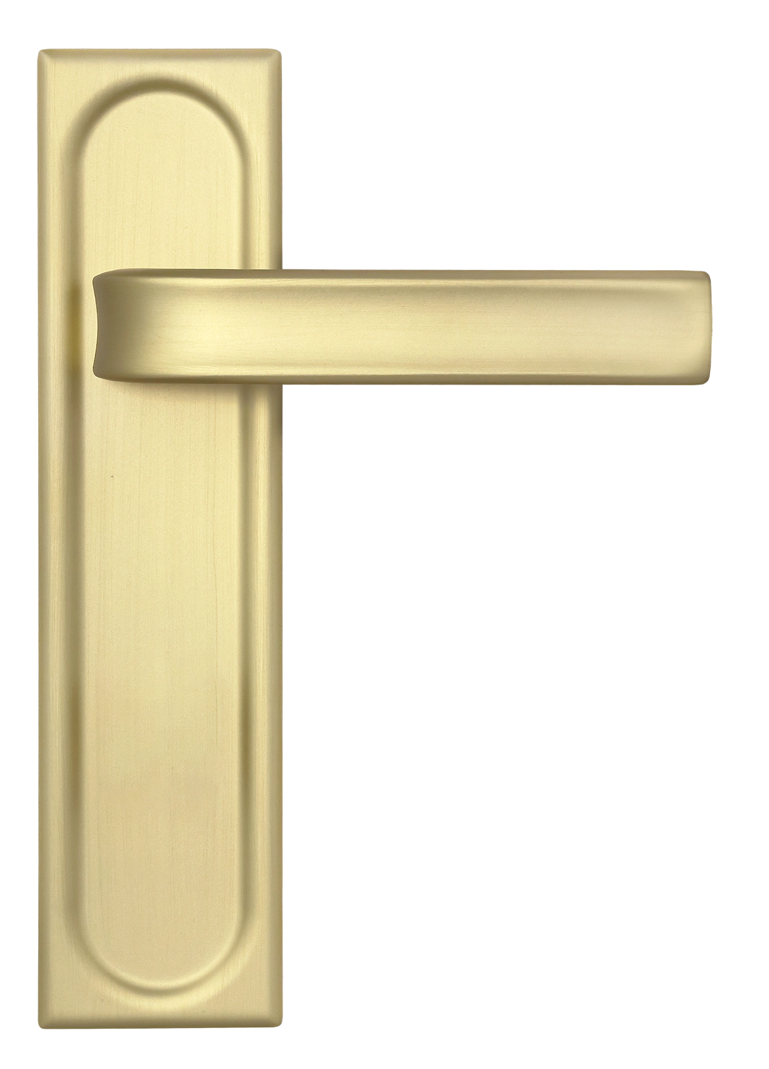 Ручка дверная THE BUS STATION PLS AH на планке, цвет Осенний мёд/Autumn Honey фото купить в Уральске