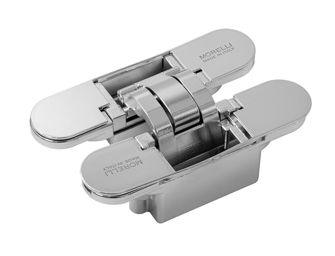 Петля скрытая HH-20 PC, врезная с 3D-регулировкой, вес полотна до 60 кг цвет хром фото купить Уральск