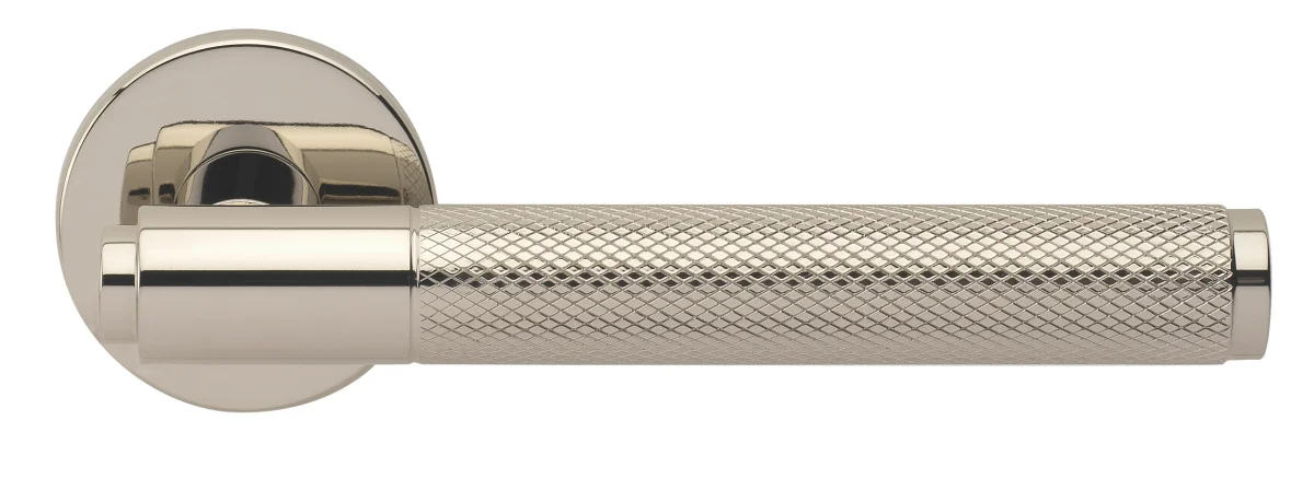 BRIDGE R6 NIS, ручка дверная с усиленной розеткой, цвет -  матовый никель фото купить Уральск