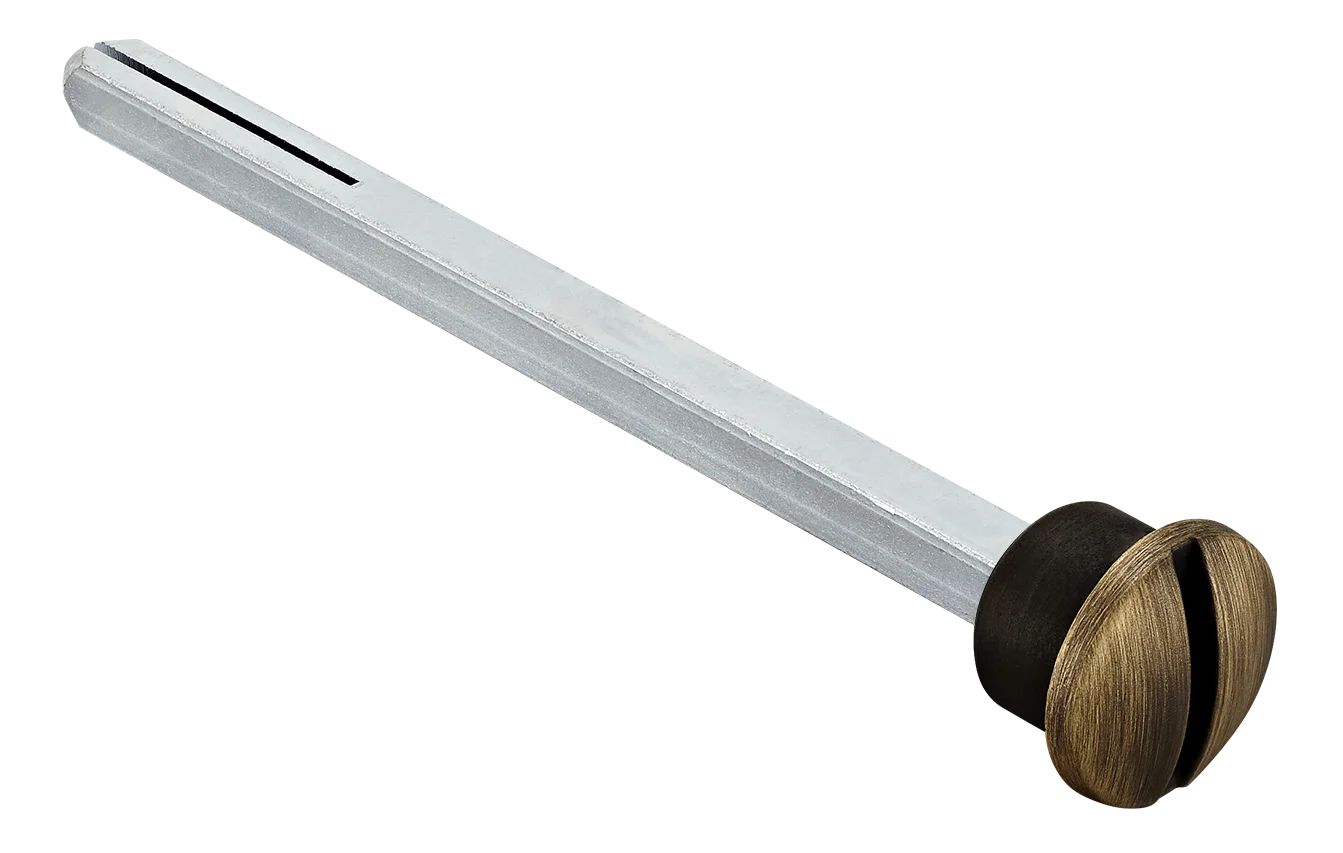 Четырехгранник LUX-SPINDLE-WC 110 CAFFE 110мм с кнопкой, цвет кофе фото купить Уральск